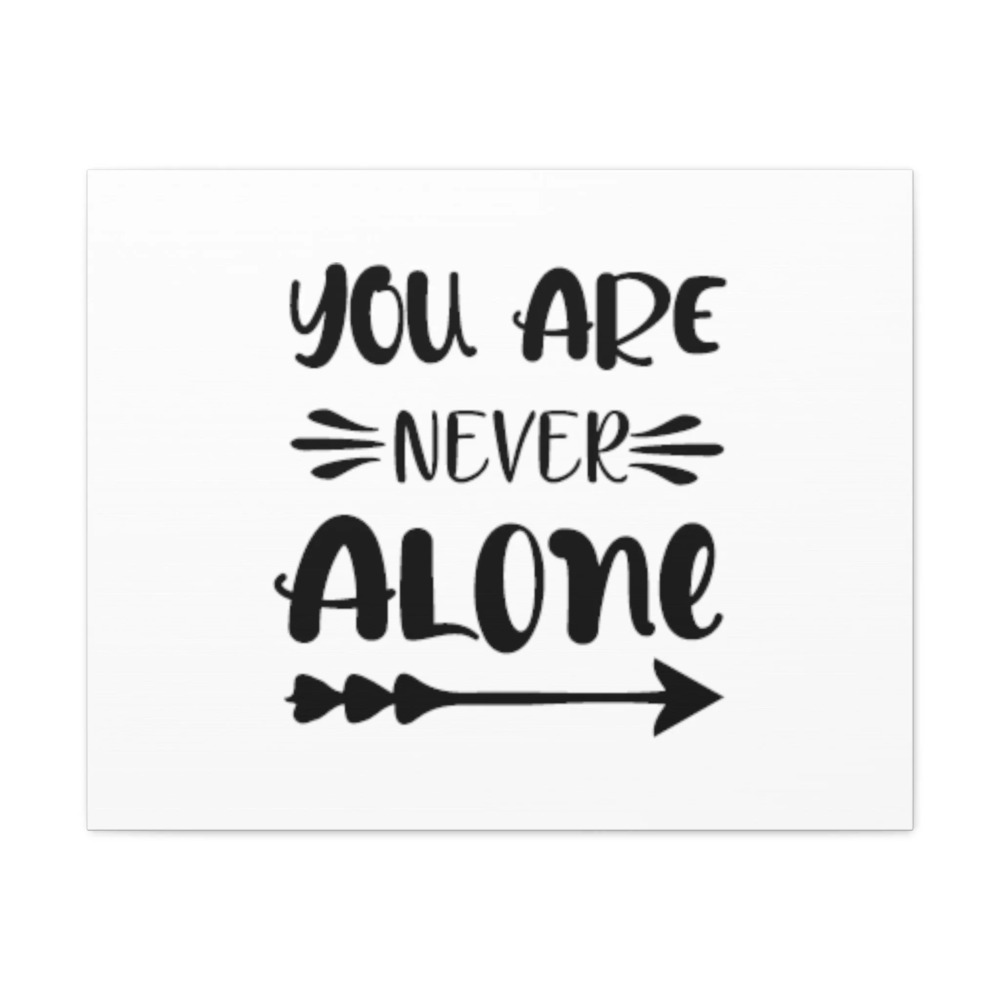 Scripture Walls You Are Never Alone Joshua 1:5 Christian Wall Art Bible Verse